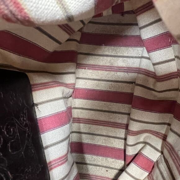 Vintage Brighton Woven Heart Straw Handbag - Picture 13 of 13